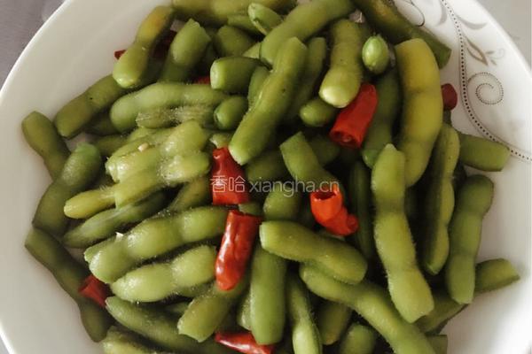 香辣毛豆的做法图解5