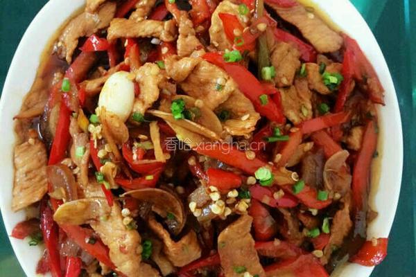 辣椒炒肉的做法图解8