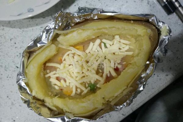 芝士鸡汁土豆泥 牛奶紫薯饮的做法图解3