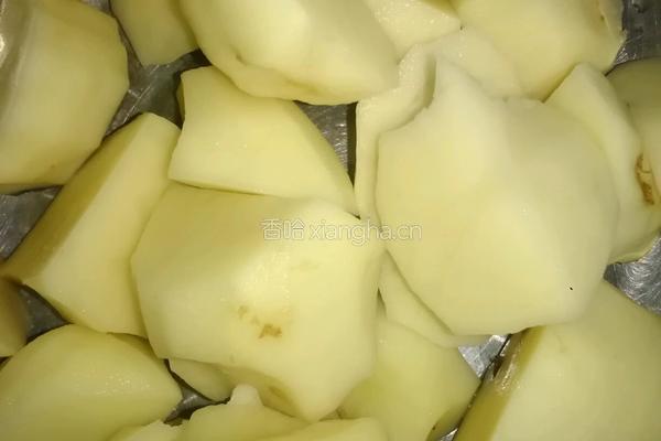 土豆豆角南瓜汤的做法图解2
