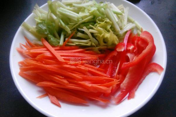 香菇炒肉丝的做法图解2
