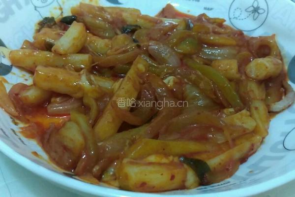 芝士辣炒泡菜年糕