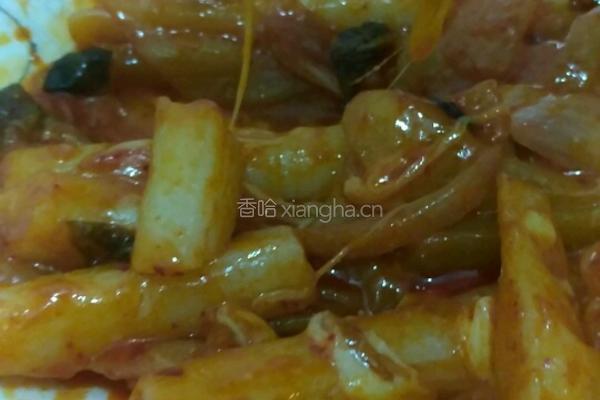 芝士辣炒泡菜年糕的做法图解13