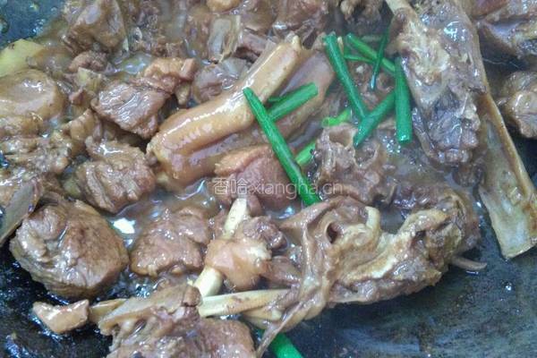 焖鸭肉的做法图解6