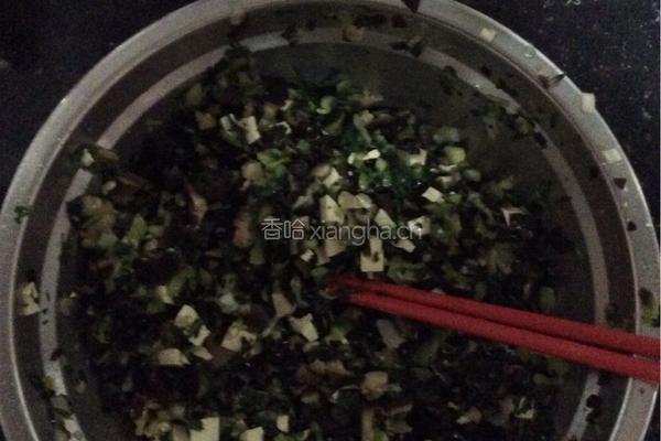 菜包子的做法图解2