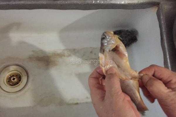 煎蒸黄花鱼的做法图解2