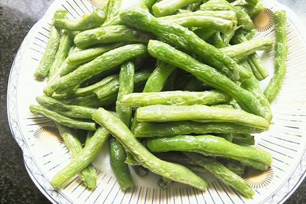 素炒四季豆的做法图解3