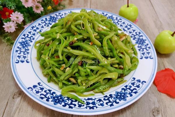 清炒扁豆丝的做法图解7