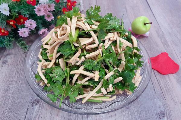凉拌豆腐皮的做法图解10