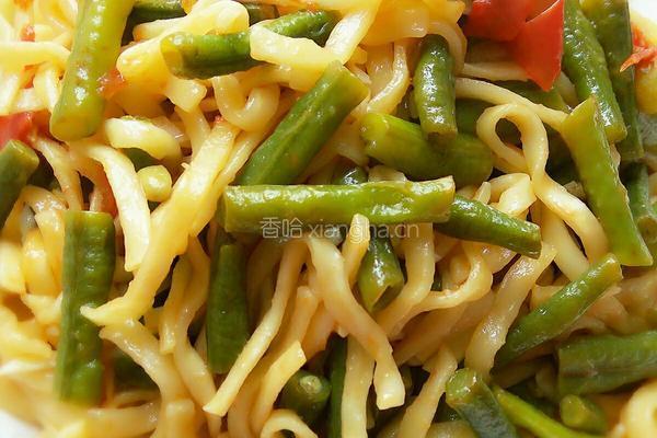 豆角焖面