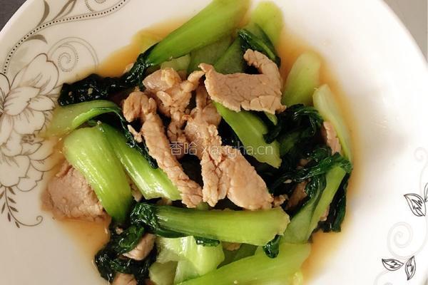 青菜肉丝面的做法图解3