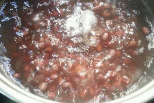 红豆小米糕的做法图解2