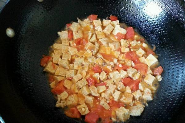 茄汁冻豆腐的做法图解5