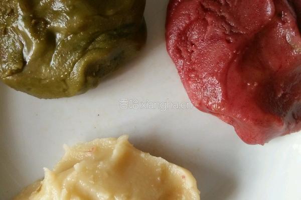 缤纷豆沙酥的做法图解5