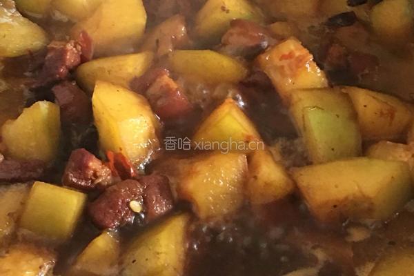 红烧肉炖冬瓜的做法图解10