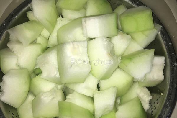 红烧肉炖冬瓜的做法图解2
