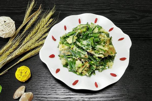 韭菜炒鸡蛋