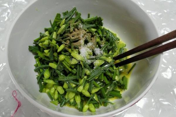 韭菜炒鸡蛋的做法图解3