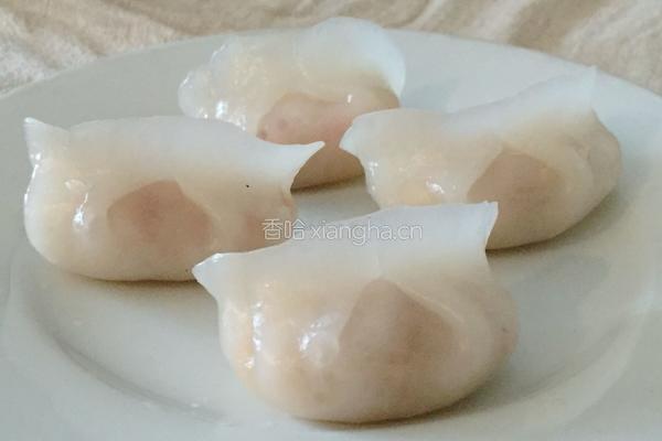 水晶虾饺的做法图解15