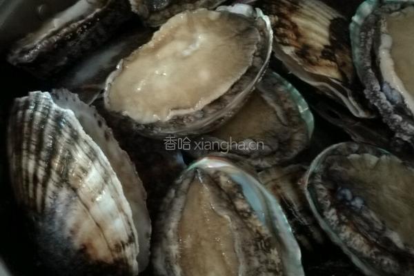 鲍鱼捞拌的做法图解1