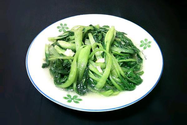 素炒青菜的做法图解5