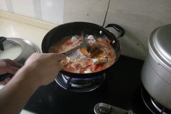 番茄梭子蟹的做法图解5