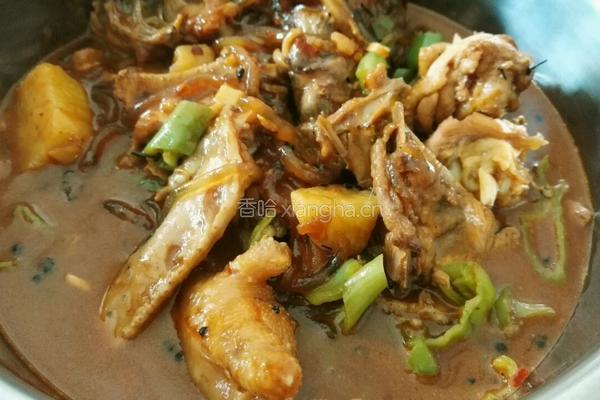 家常炒土鸡的做法图解7