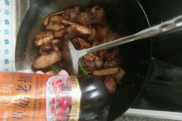 排骨烧土豆腐的做法图解2