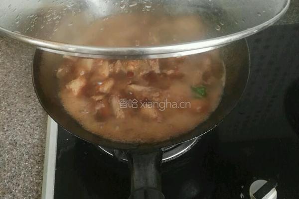 排骨烧土豆腐的做法图解3