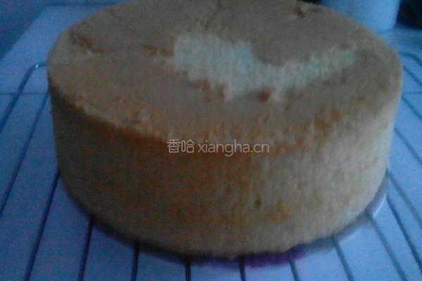 八寸戚风蛋糕