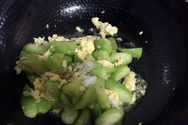 丝瓜炒鸡蛋的做法图解8