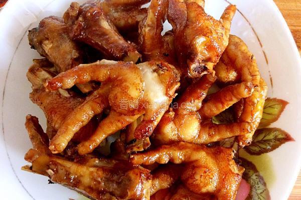 红烧香辣鸡爪的做法图解10