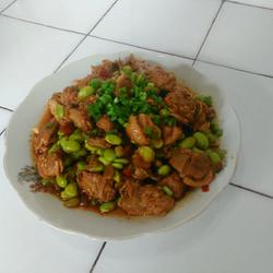青豆烧鸭的做法[图]