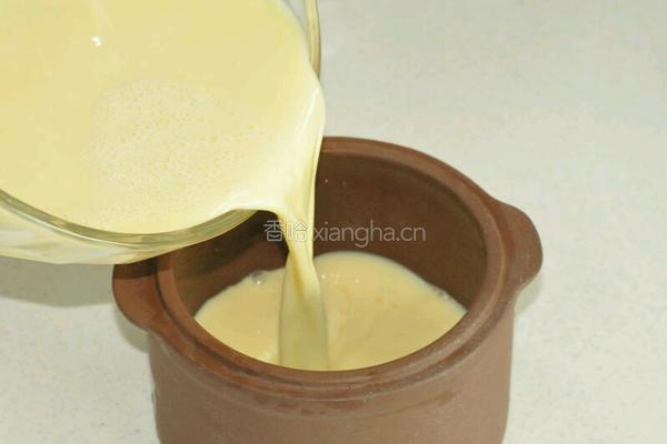 香滑牛奶炖蛋的做法图解5