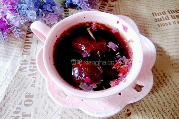 红糖姜枣玫瑰花茶的做法图解4