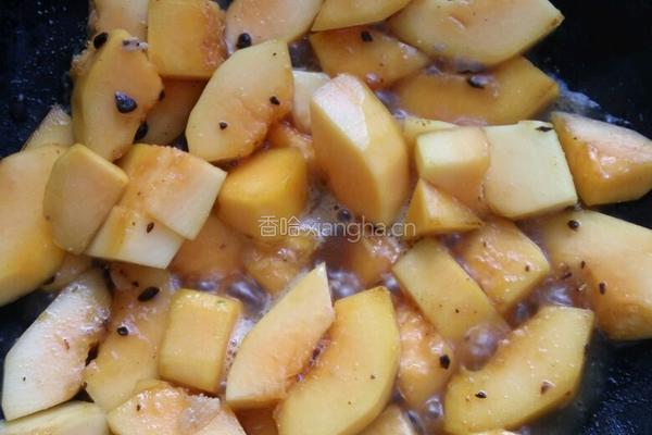 香炒木瓜的做法图解5