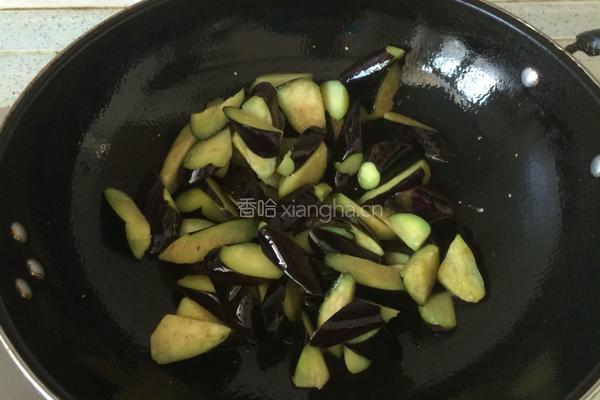 素炒茄子的做法图解5