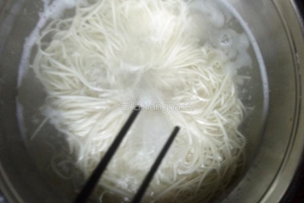 葱油拌面的做法图解3