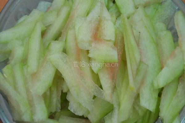 酸甜西瓜皮的做法图解3
