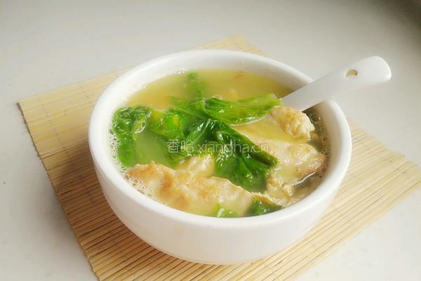 生菜鸡蛋汤的做法图解10