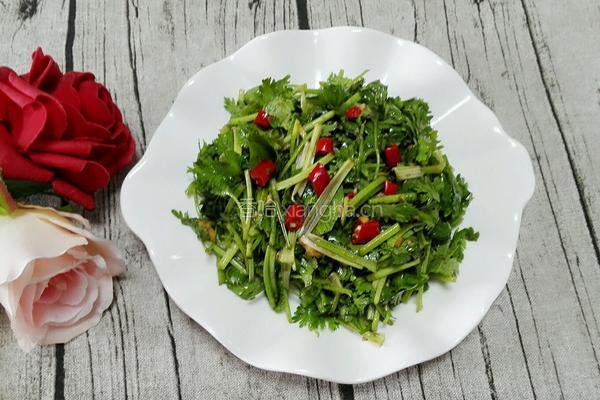 凉拌香菜的做法图解6