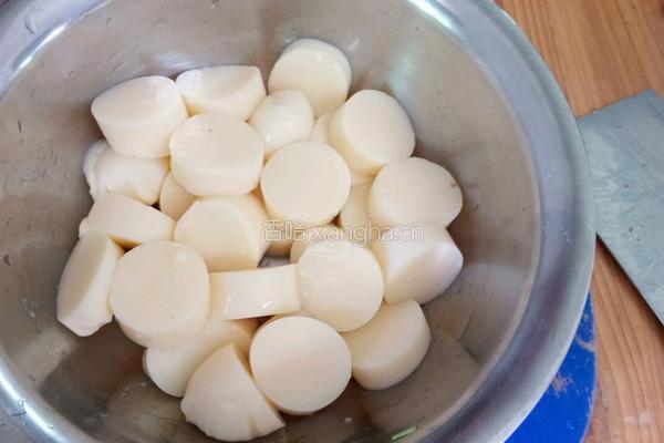 玉子豆腐炖香菇虾米的做法图解3