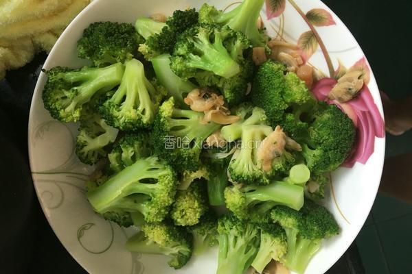 清炒西兰花的做法图解3