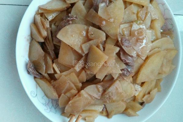 土豆片炒肉的做法图解9