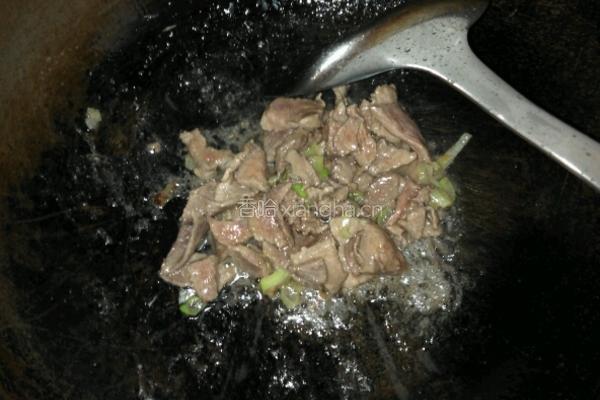 土豆片炒肉的做法图解5