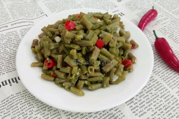炒酸豆角的做法图解9