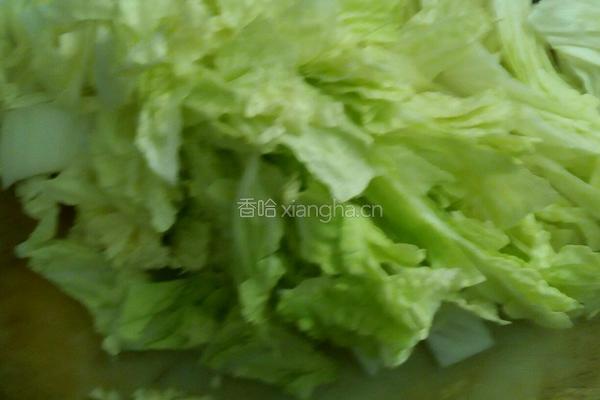 醋溜大白菜的做法图解1