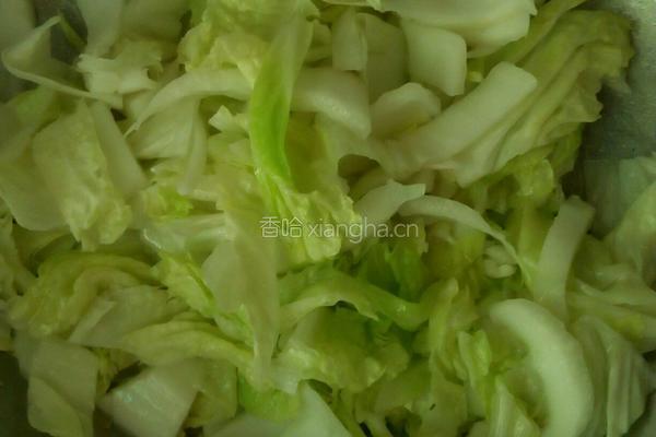 醋溜大白菜的做法图解2