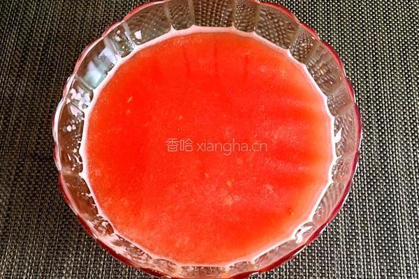 榨西瓜汁的做法图解10
