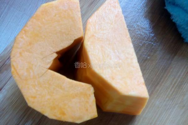 冰镇南瓜绿豆汤的做法图解2